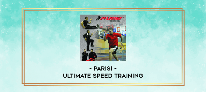 Parisi - Ultimate Speed Training digital courses